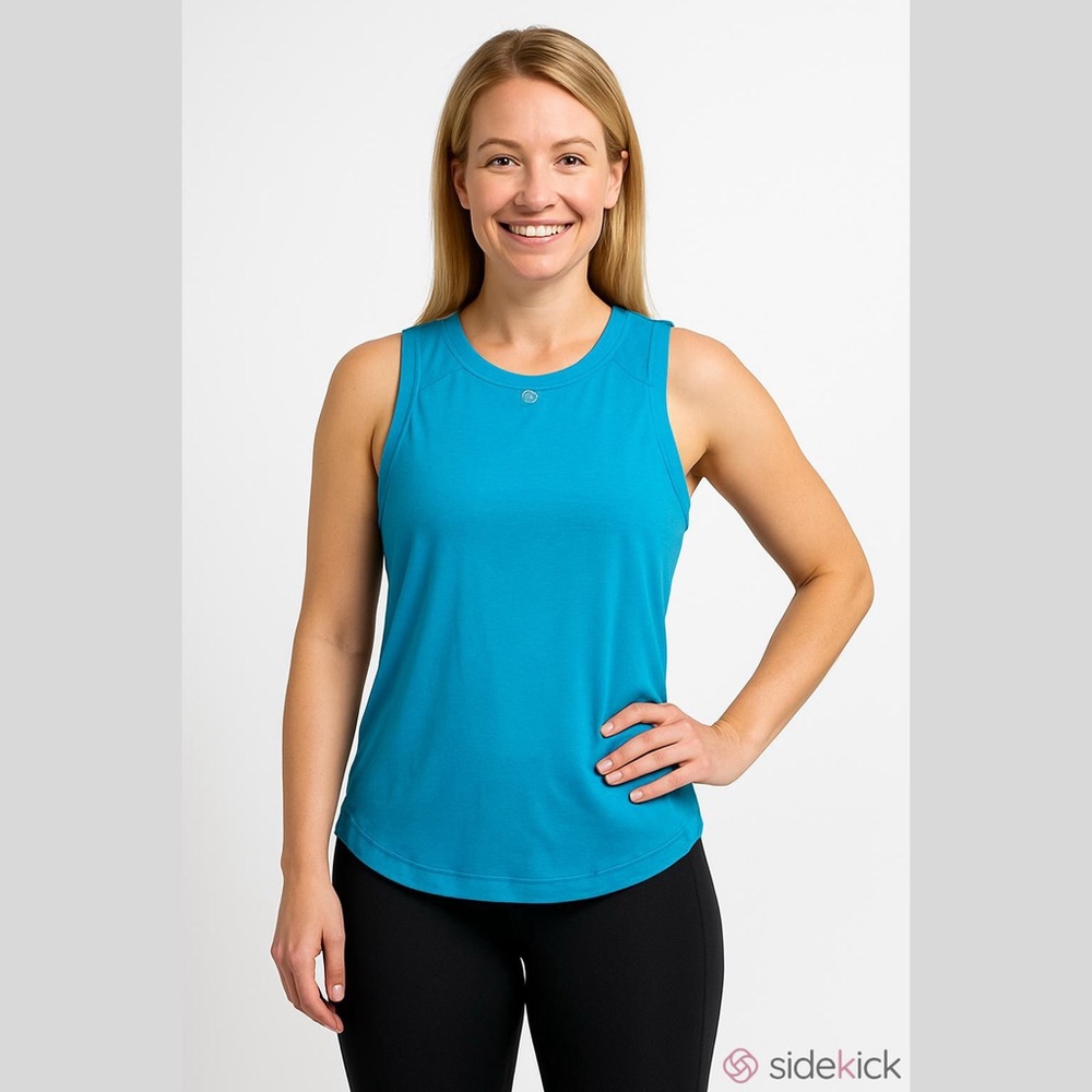 Athletic Works Women's Bright Blue Tank Top